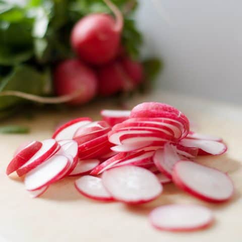 Quick Pickled Radishes