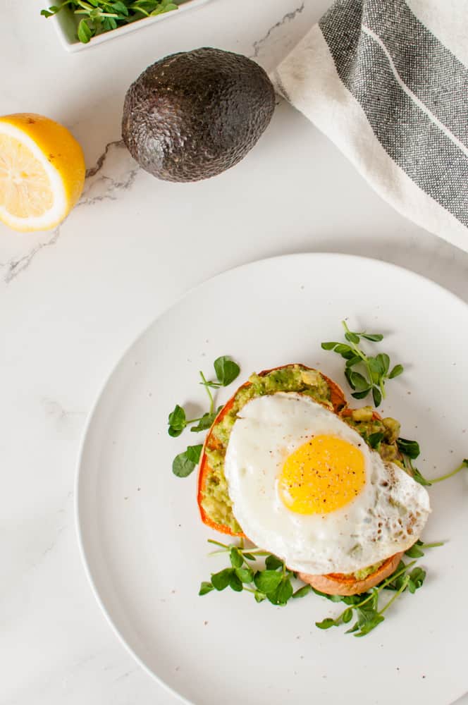 Breakfast Sweet Potato Toast