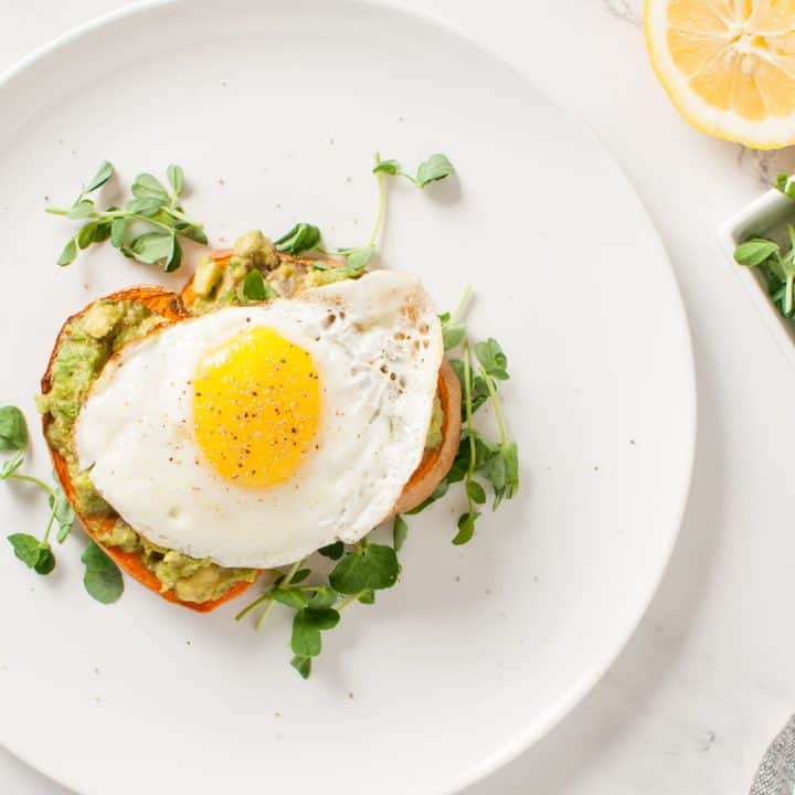 Breakfast Sweet Potato Toast