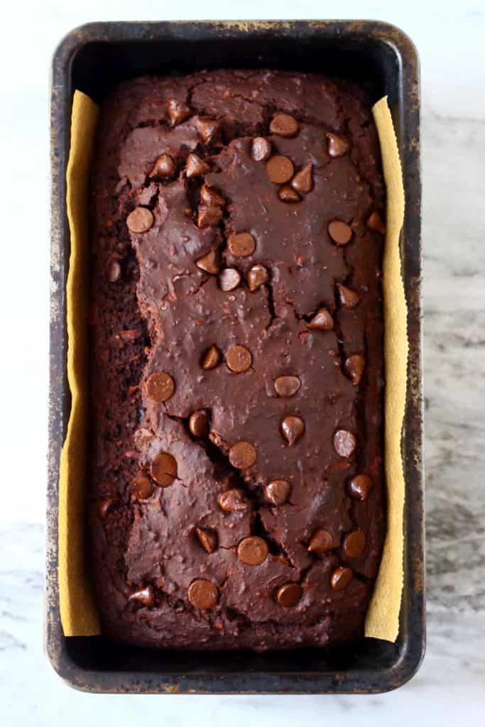 Gluten Free and Vegan Chocolate Zucchini Bread