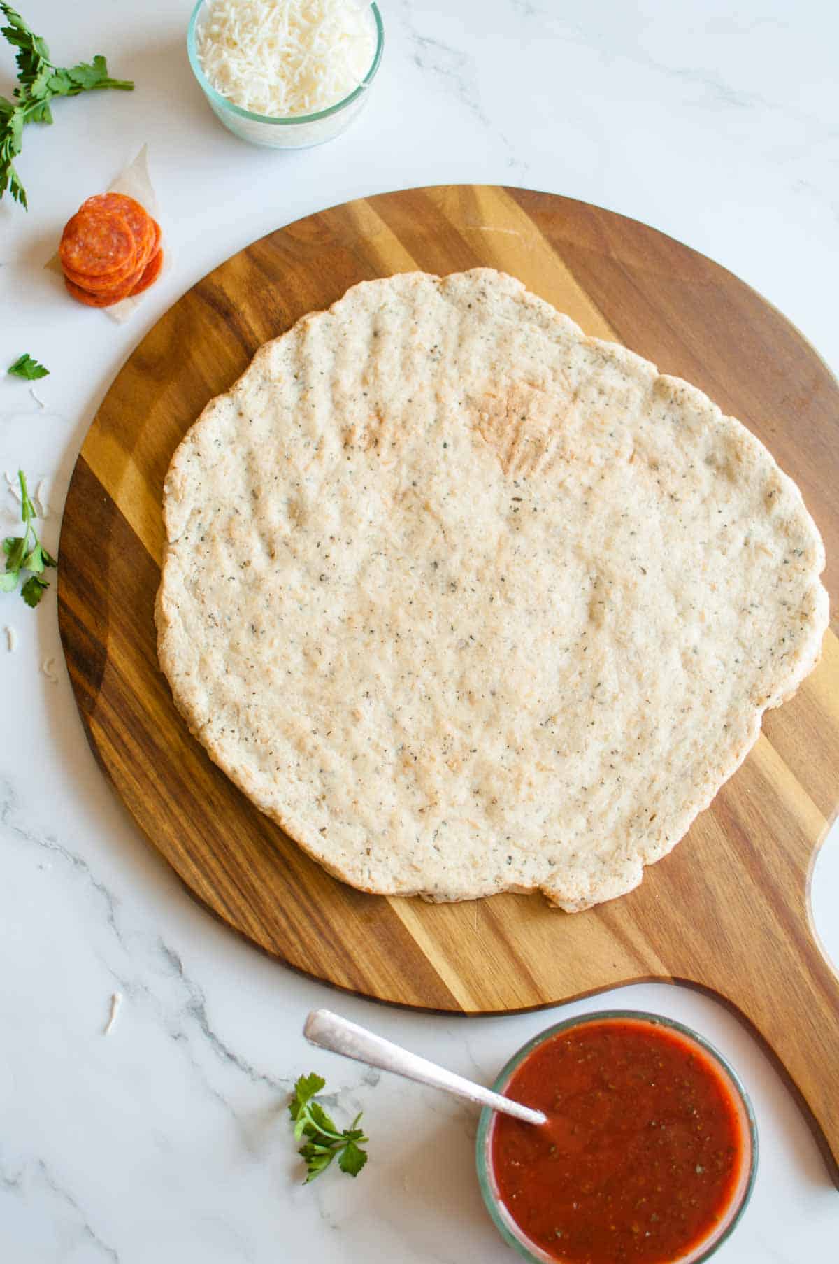 Gluten Free, No Yeast, Pizza Crust Mountain Berry Eats