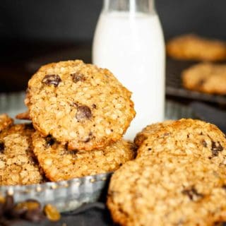 The Ultimate Golden Raisin Oatmeal Cookies - Gluten Free Option!