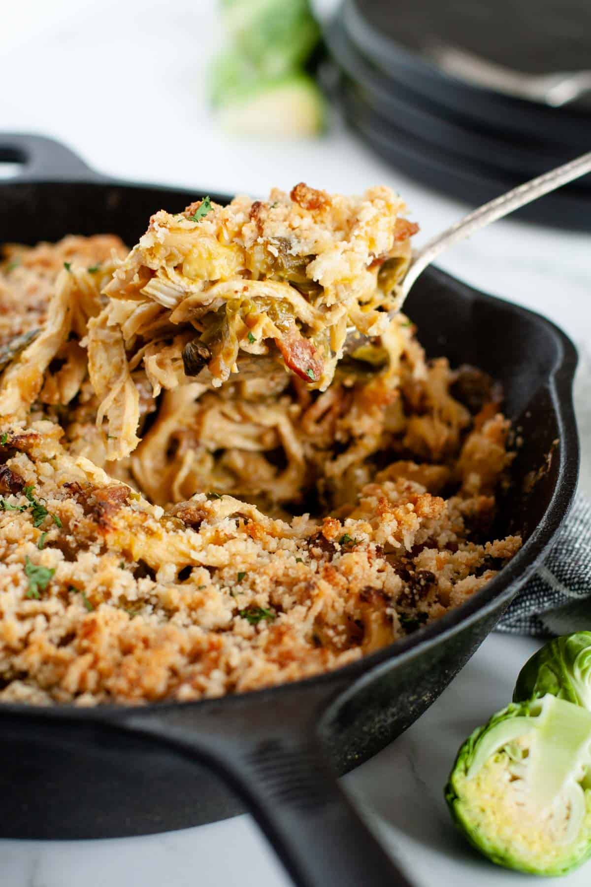 Delicious Chicken and Brussel Sprouts Casserole: A Perfect Family ...