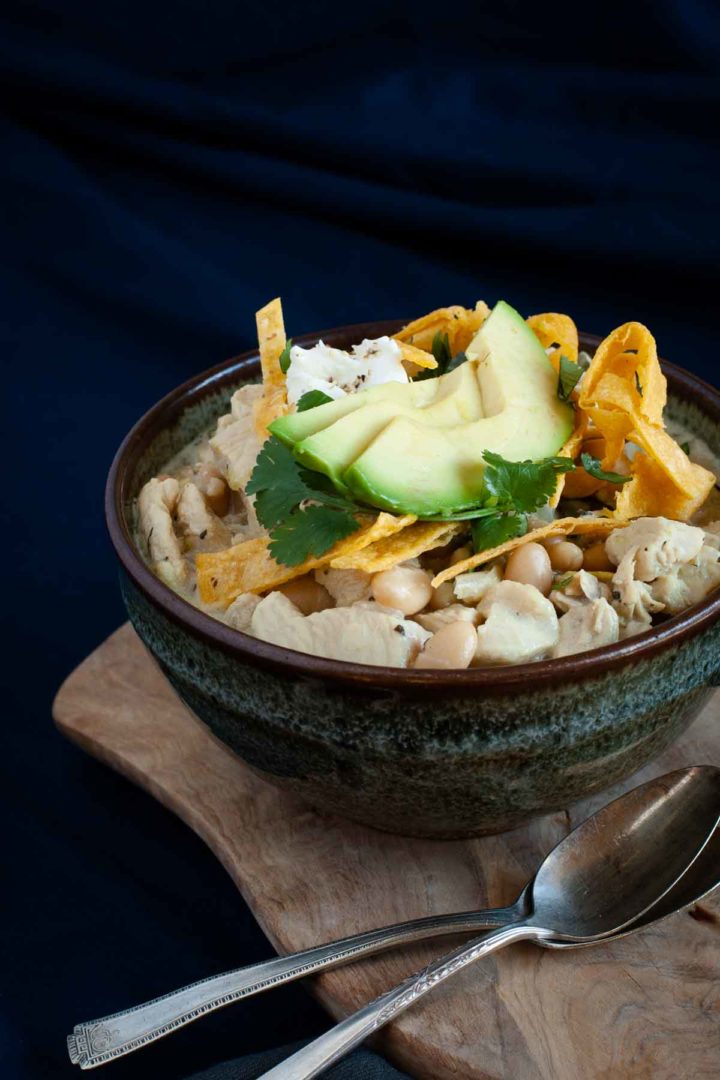 Gluten Free White Chicken Chili One Pot, Step By Step Instructions!