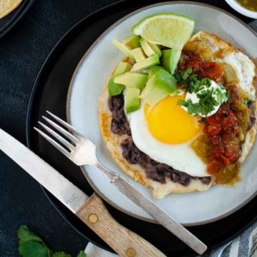 Easy Huevos Rancheros - Gluten Free Breakfast! Mountain Berry Eats