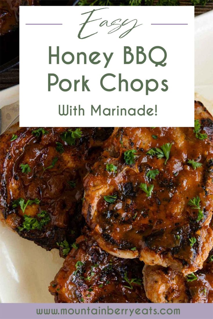 Honey BBQ Pork Chops - With Tips To Keep Your Meat From Drying Out!