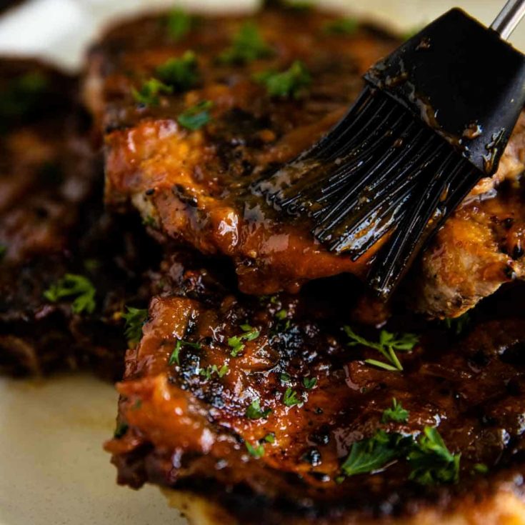 Honey Barbecue Pork Chops