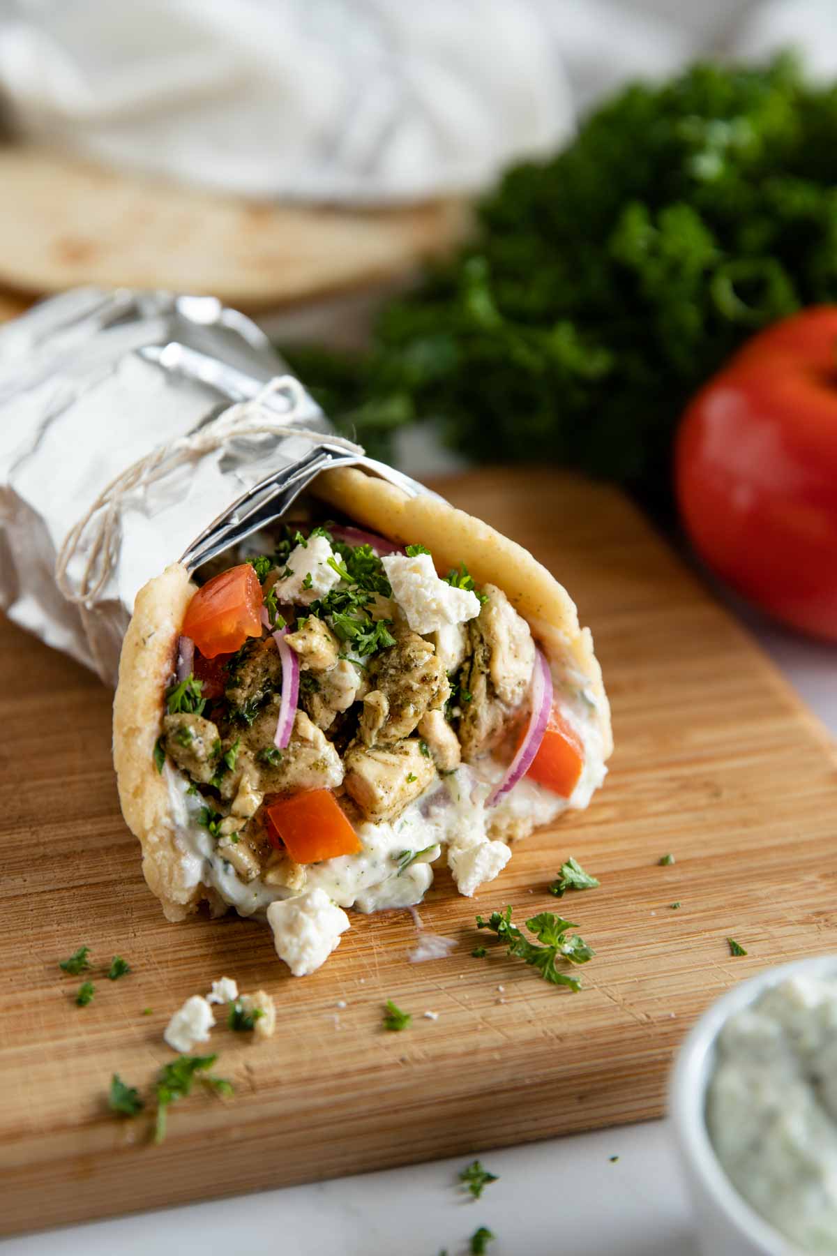 Easy Chicken Gyros